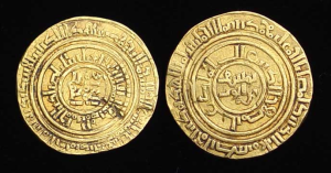 Ayyubid gold dinar, Cairo mint, 6th century AH