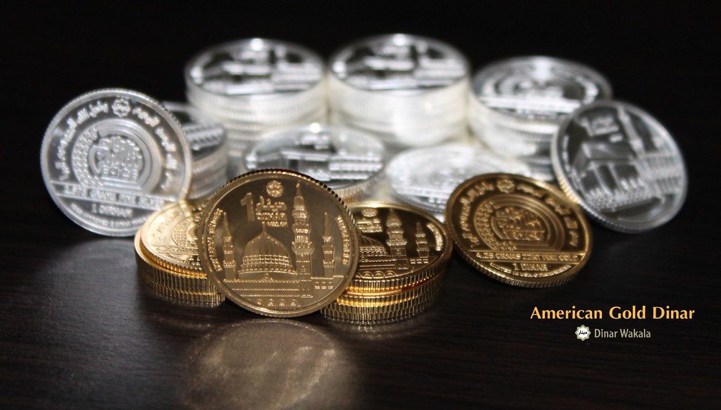 Dinars and dirhams in capsules