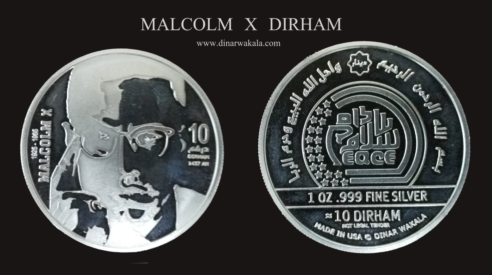 Malcolm X · 10 Dirham